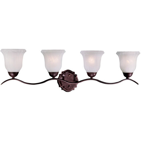 Marche 4 Light 33.5 inch Noble Bronze Bath Light Wall Light