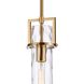 Jayden 1 Light 4.5 inch Lacquered Gold Pendant Ceiling Light