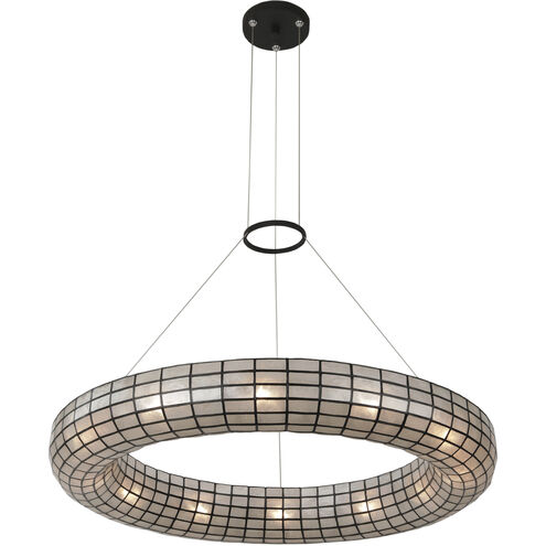 Sanibel 12 Light 33 inch Matte Black Pendant Ceiling Light