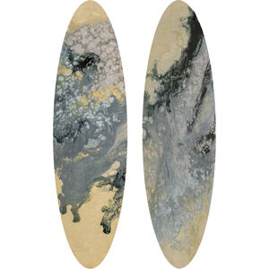 Tidal Blue and Beige Wall Sculpture