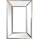 Signature 18.1 X 12.2 inch Mirrored Wall Mirror