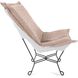 Alicante Blush Patio Scroll Puff Chair