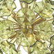 Esme 6 Light 18.25 inch Aged Brass Chandelier Ceiling Light