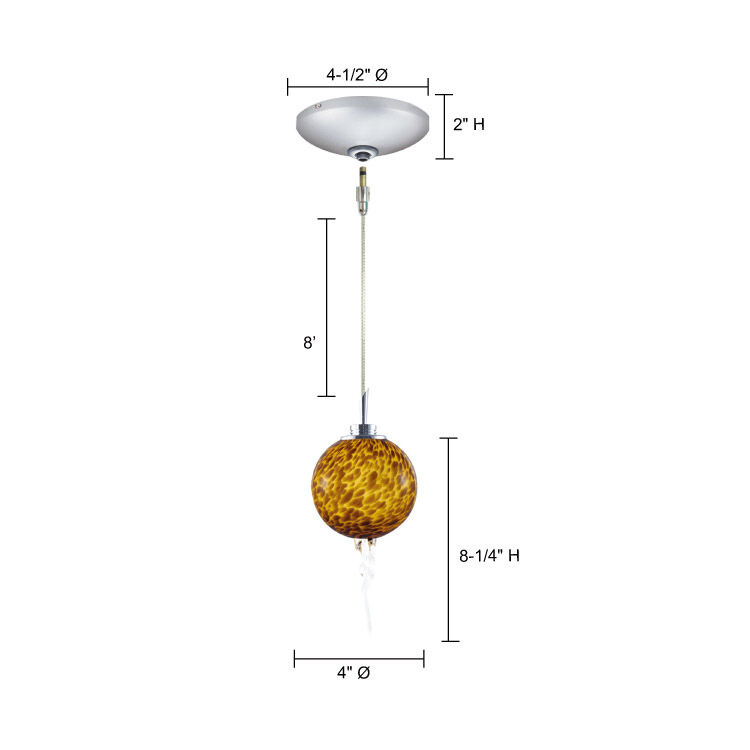 Tori 1 Light 4 inch Satin Nickel Mini Pendant Ceiling Light