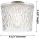 Ballston Niagra LED 26 inch White and Polished Chrome Bath Vanity Light Wall Light, Ballston