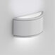 Tube LED 4 inch White Outdoor Wall Light