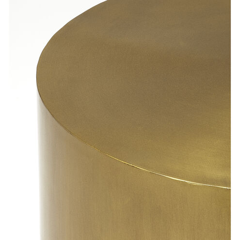 Ervin Gold Metal 18 X 18 inch Metalworks Accent Table