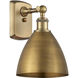 Ballston Dome LED 7.5 inch Brushed Brass Sconce Wall Light
