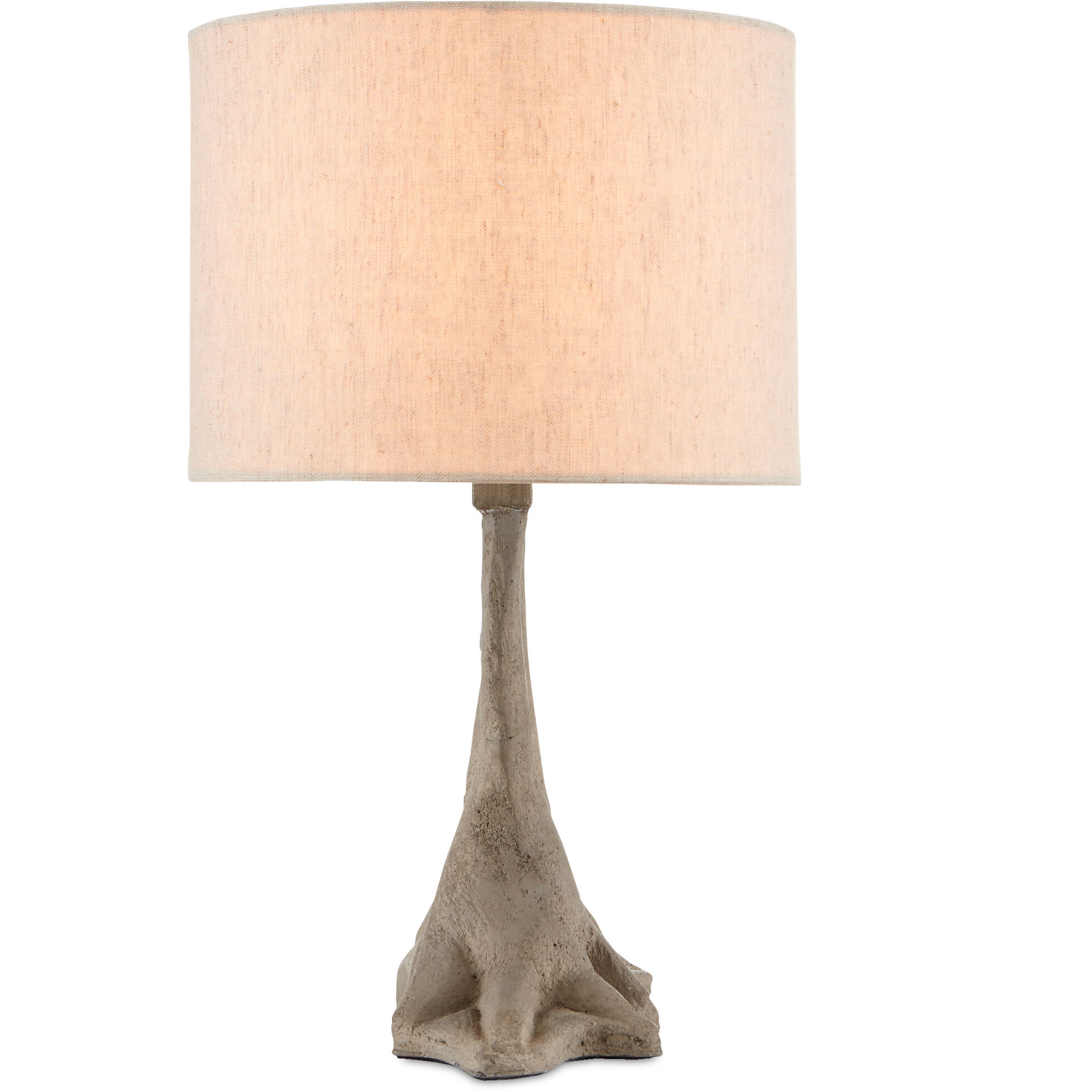 Cotswold 17 inch 40 watt Concrete Table Lamp Portable Light