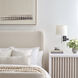 Suzanne Kasler Elle 22.25 inch 15.00 watt Polished Nickel and Black Rattan Swing Arm Sconce Wall Light