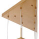 Canada 25 Light 28 inch Gold Chandelier Ceiling Light