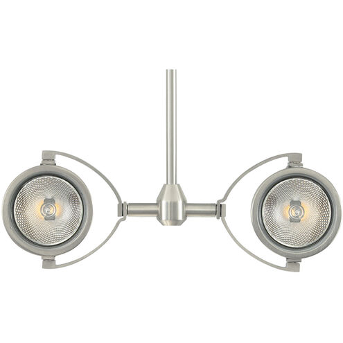 Sean Lavin Elton 2 Light 12 Satin Nickel Low-Voltage Track Head Ceiling Light in FreeJack, 3 inch