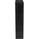Barsum Hand Rubbed Black Bookcase