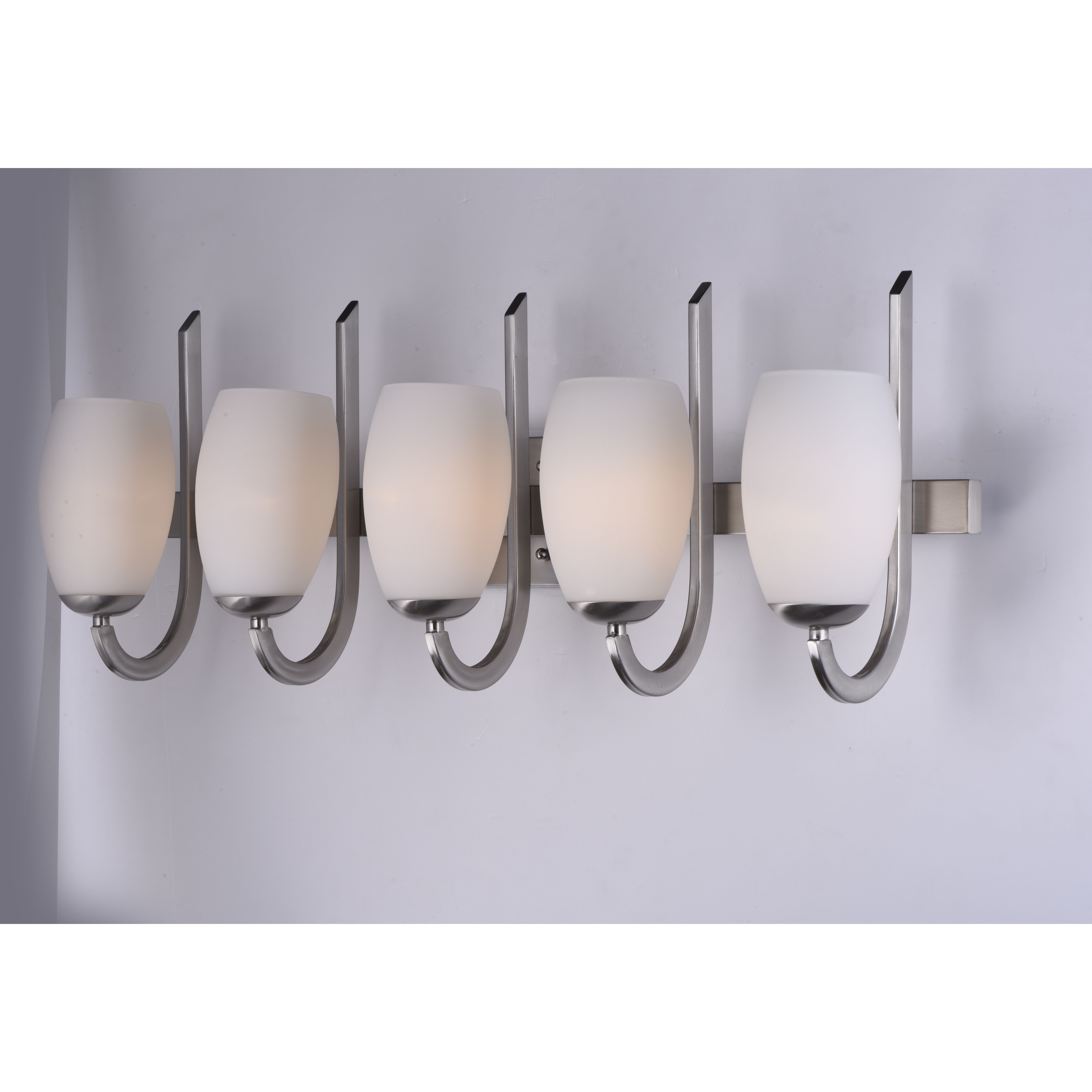Taylor 5 Light 31.5 inch Satin Nickel Bath Vanity Wall Light