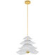 Embark 1 Light 20 inch Gold Pendant Ceiling Light