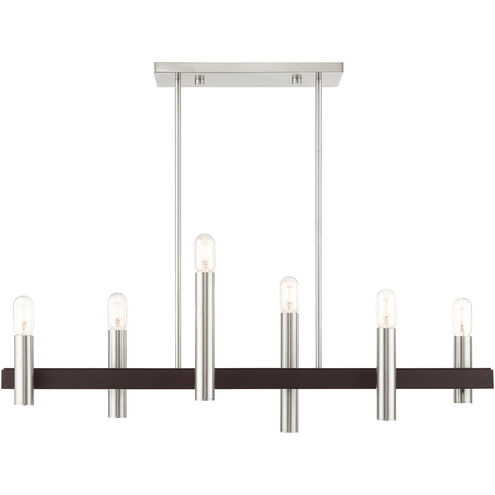 Helsinki 6 Light 8.25 inch Chandelier