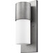 Cooper 1 Light 16 inch Matte Nickel Exterior Wall Mount