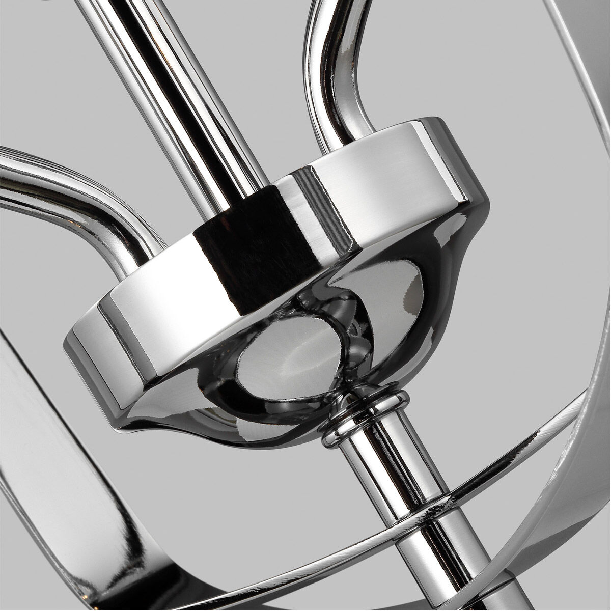 Romee LED 12.88 inch Chrome Foyer Pendant Ceiling Light, Small