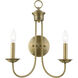 Estate 2 Light 14.00 inch Wall Sconce