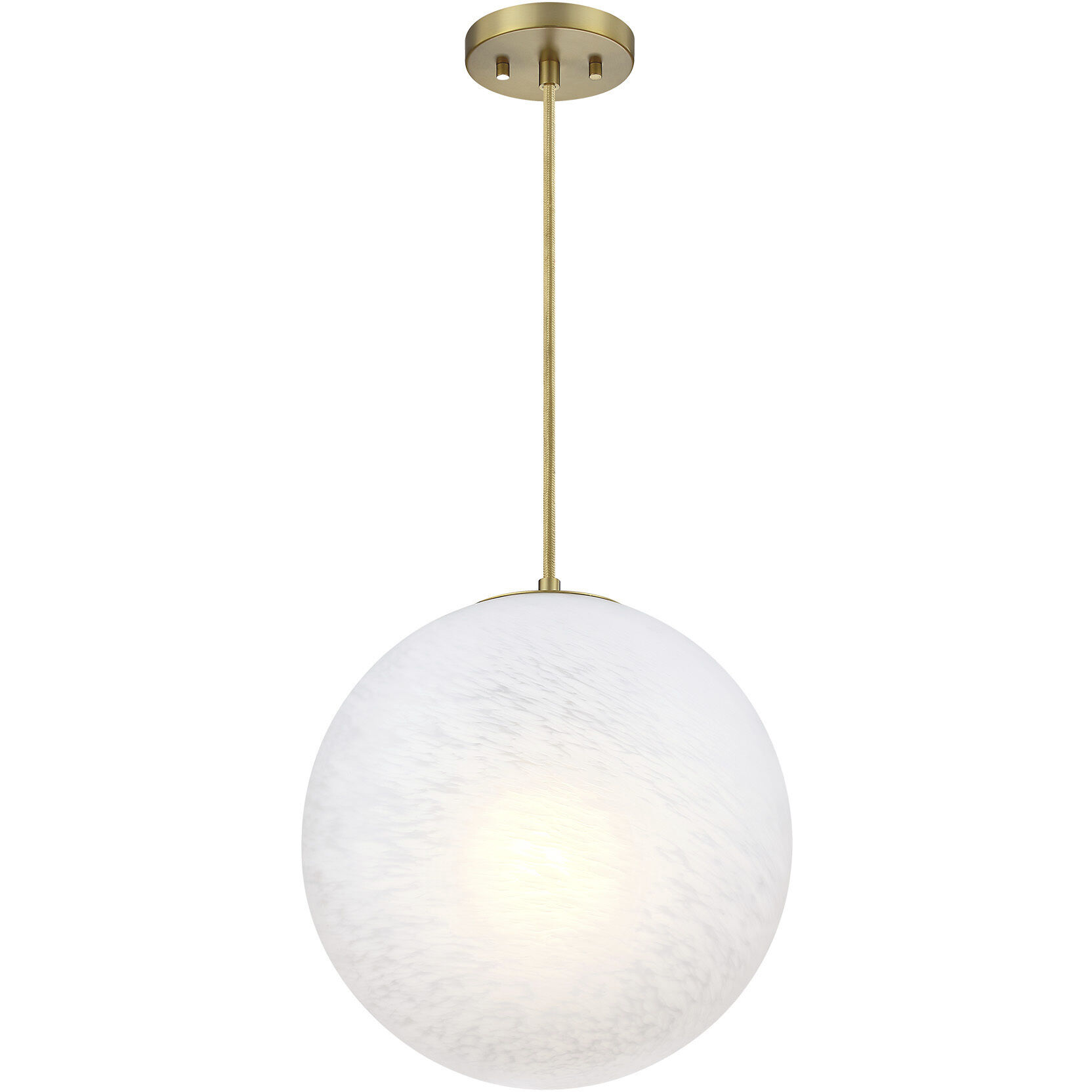Pixie LED 14 inch Brushed Gold Pendant Ceiling Light