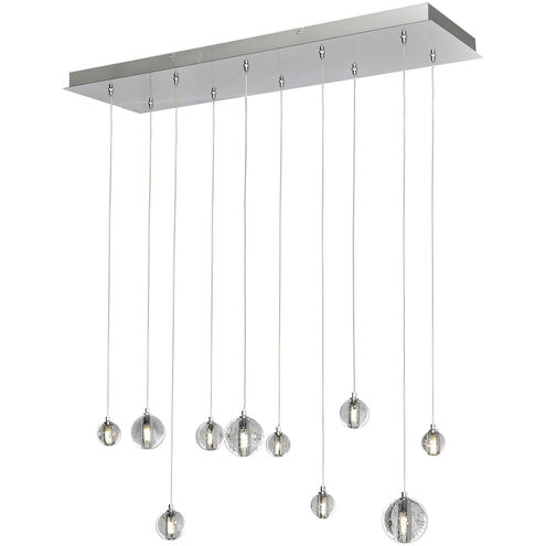 Harmony LED 33.75 inch Polished Chrome Linear Pendant Ceiling Light