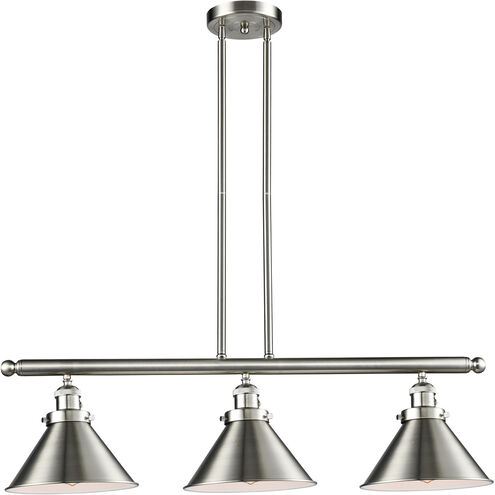 Briarcliff LED 36 inch Brushed Satin Nickel Island Light Ceiling Light