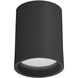 Echo LED 5.25 inch Matte Black Flush Mount Ceiling Light