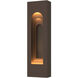 Art + Alchemy Procession Arch 2 Light 27.5 inch Coastal Bronze with Coastal Dark Smoke Outdoor Wall Light in Coastal Bronze/Coastal Dark Smoke