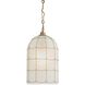 Jordan 1 Light 10 inch Antique Brass Pendant Ceiling Light