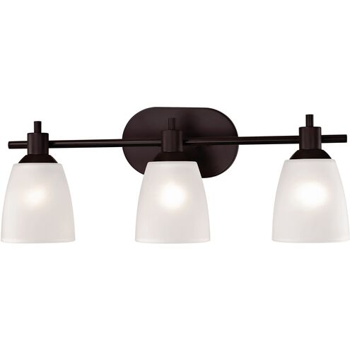 Jackson 3 Light 22 inch Oil Rubbed Bronze Vanity Light Wall Light