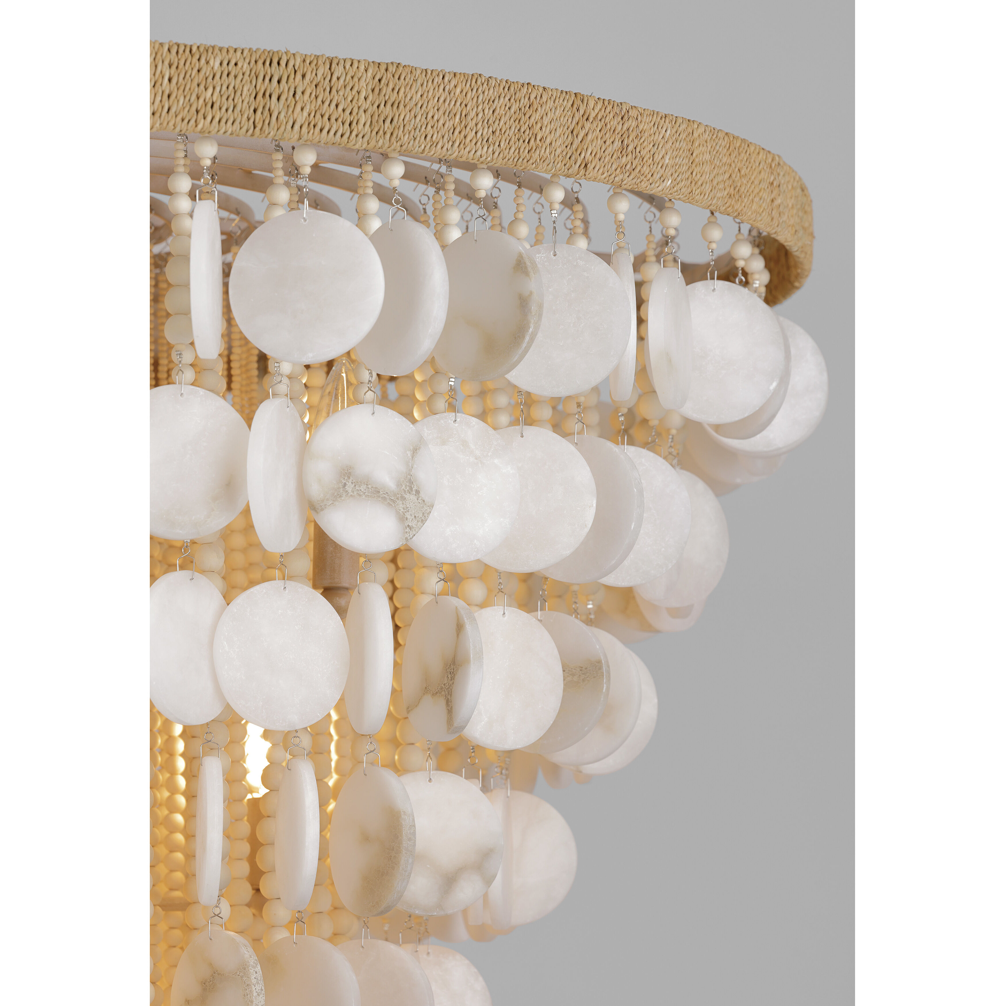 Aurelia's Cove 15 Light 40 inch Autumn White Pendant Ceiling Light
