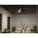 Tranquil 56 inch Satin Black with Black Blades Ceiling Fan