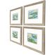 Serenity in Bloom Blue and Green and Multi and Yellow Framed Art, Propac