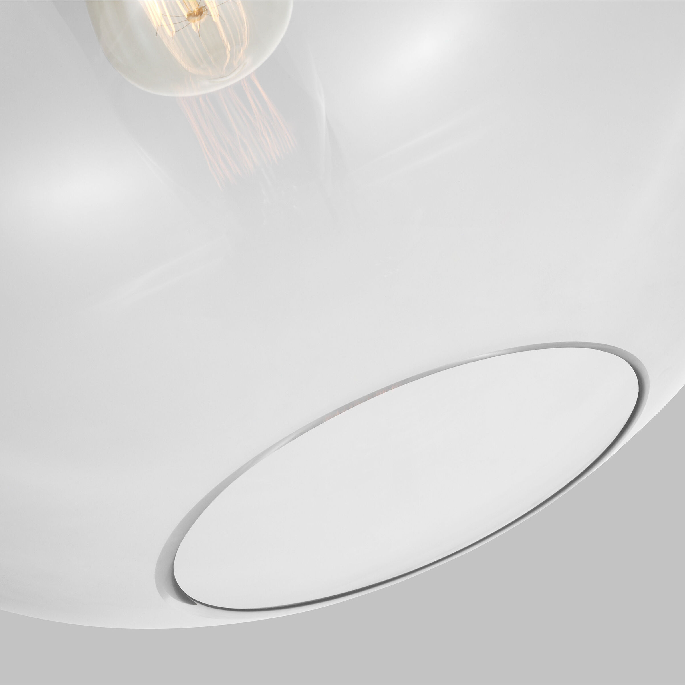 TOB by Thomas O'Brien Mela Pendant Ceiling Light in Burnished Brass