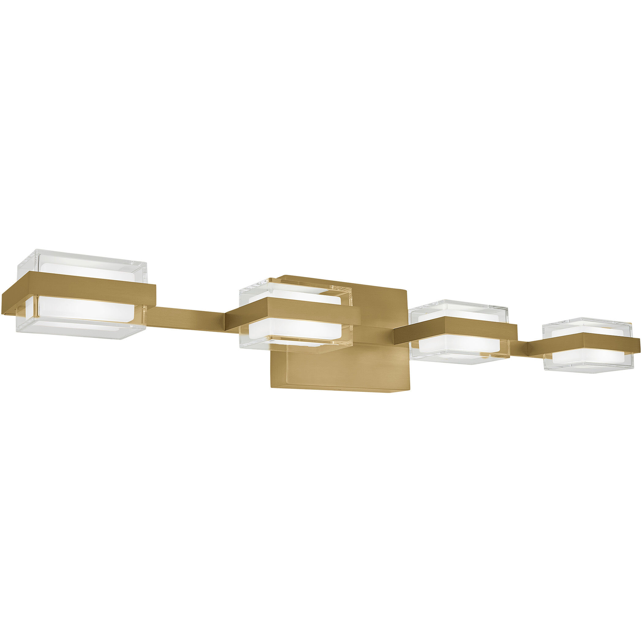 Sean Lavin Kamden LED 31.4 inch Natural Brass Bath Vanity Wall Light in LED 90 CRI 3000K