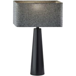 Lillian 26 inch 100.00 watt Black Table Lamp Portable Light