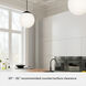 Hepburn 3 Light 16 inch Matte Black Pendant Ceiling Light