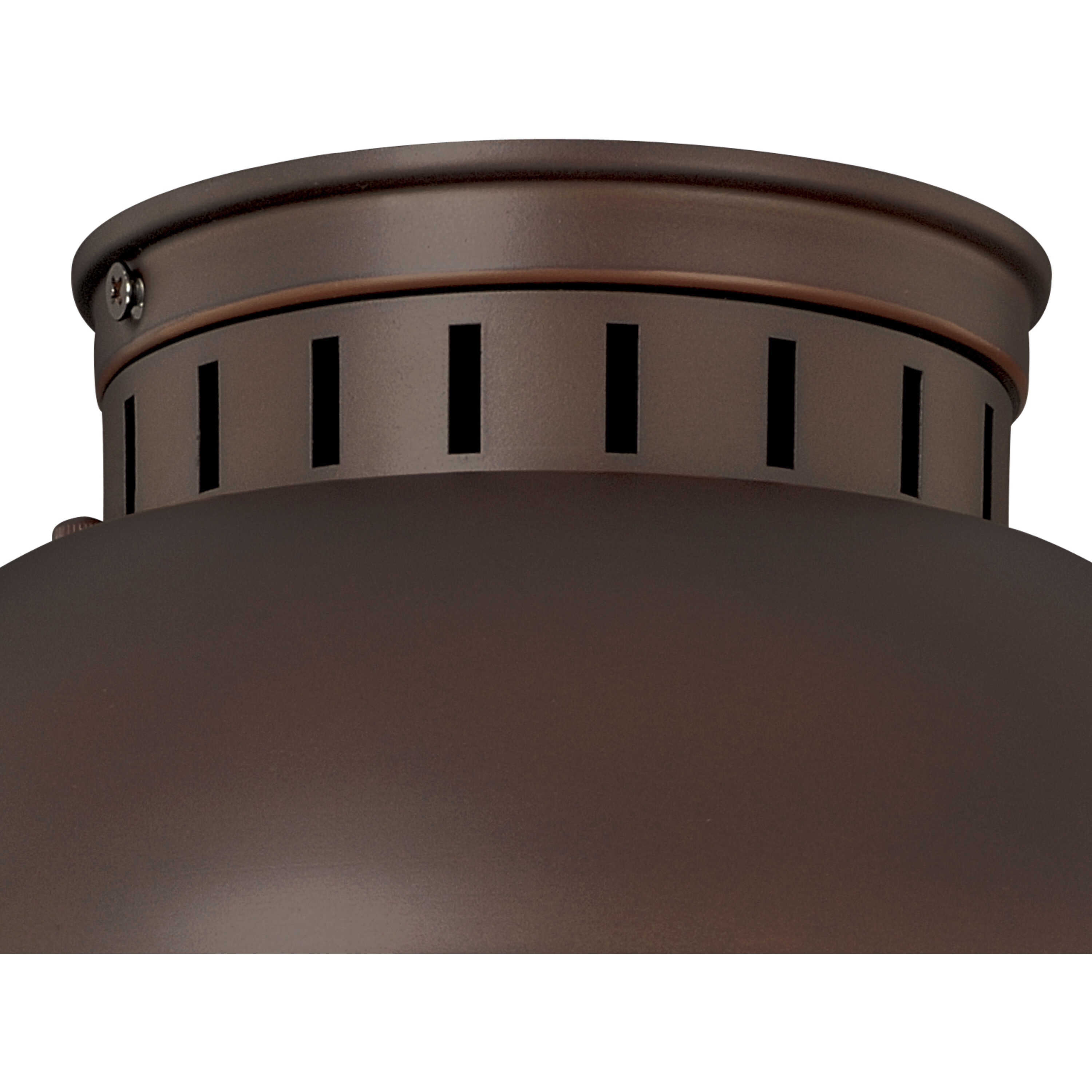 Harwich LED 10 inch Burnished Bronze Outdoor Ceiling