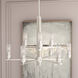 Gatz 9 Light 30 inch Brushed Nickel 2-Tier Chandelier Ceiling Light
