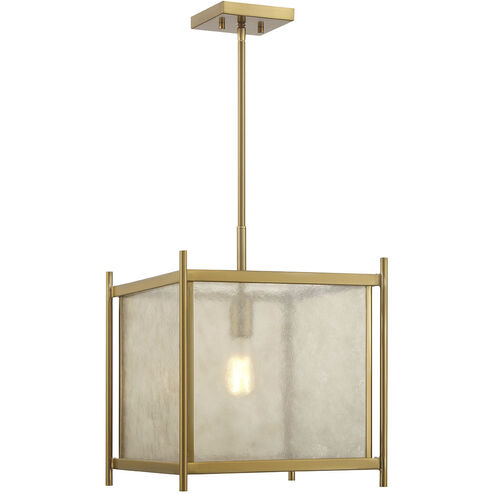 Jacobs 1 Light 14 inch Warm Brass Pendant Ceiling Light