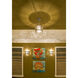 Inca 1 Light 7.8 inch Polished Chrome ADA Wall Sconce Wall Light in Clear/White