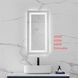 Riven 30 X 20 inch White LED Mirror