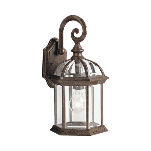 Barrie 1 Light 16 inch Tannery Bronze Outdoor Wall, Medium