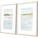 Waterside Collection Blue Framed Art