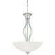 Tahoe 3 Light 20 inch Brushed Nickel Pendant Ceiling Light