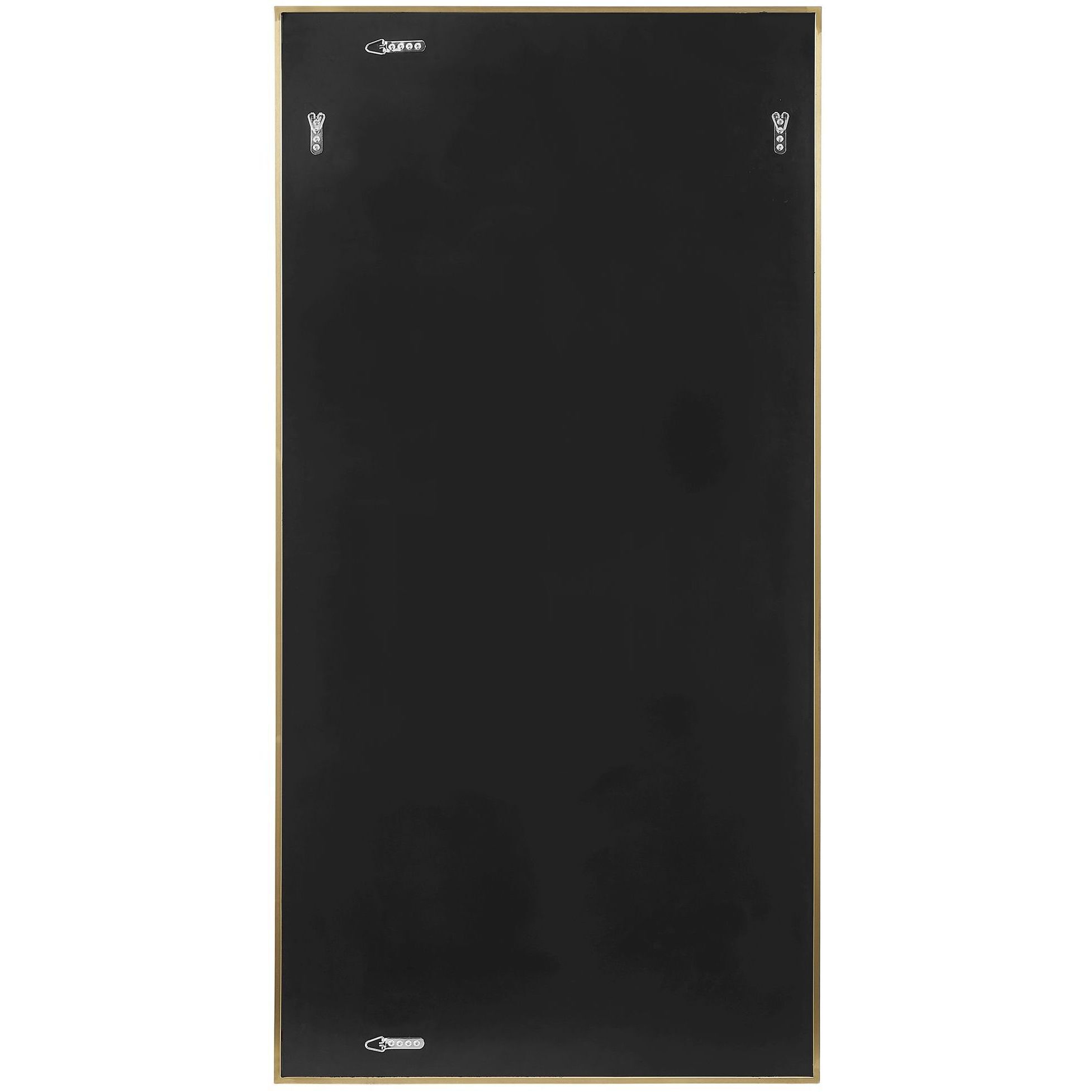 Wrenton 60 X 30 inch Plated Brass and Dark Bronze Mirror