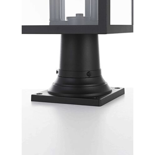 Carlisle 3 Light 22 inch Black Outdoor Post Light