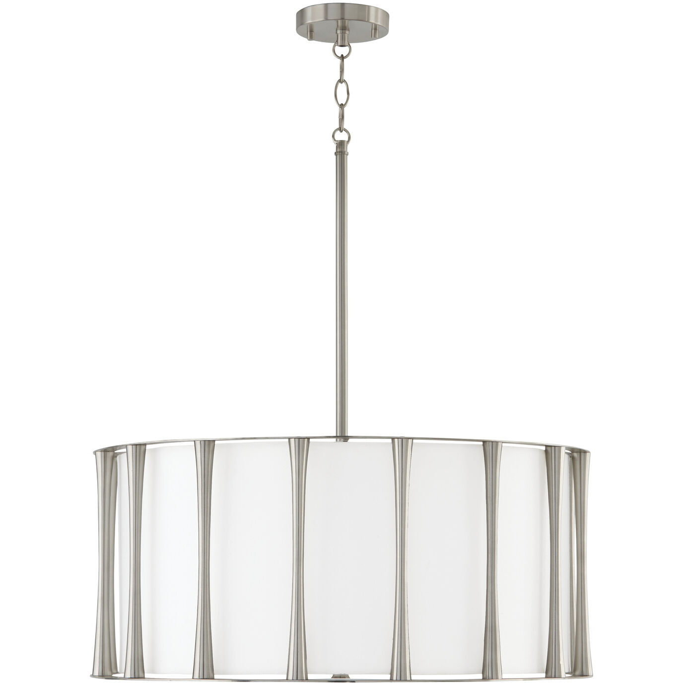 Bodie 4 Light 24.5 inch Brushed Nickel Pendant Ceiling Light