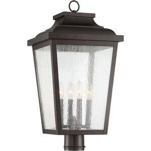 Irvington Manor 4 Light 12.50 inch Post Light & Accessory
