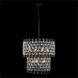 Windsor 7 Light 24.75 inch Carbon Black/Havana Gold Chandelier Ceiling Light